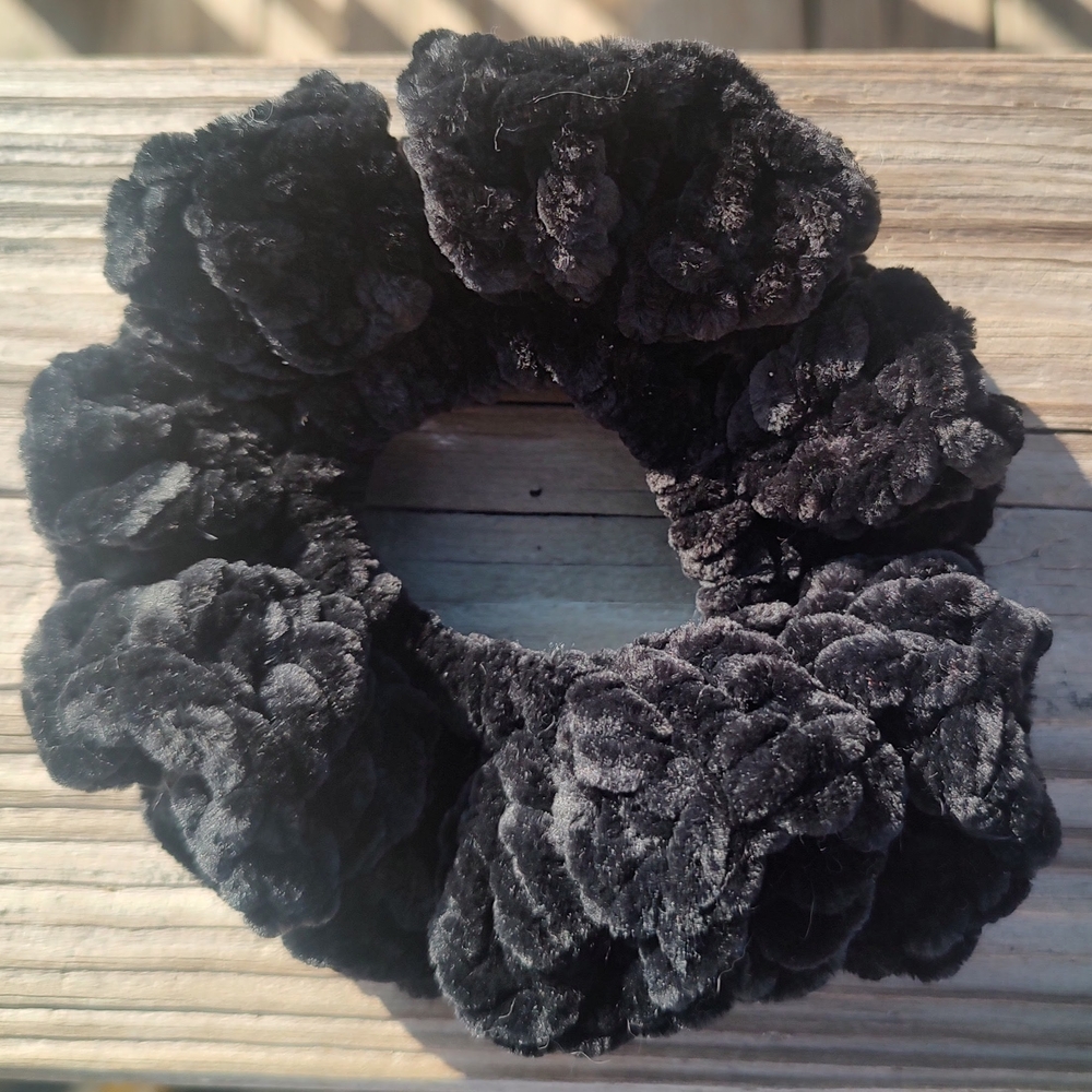 Elegant Black Scrunchie